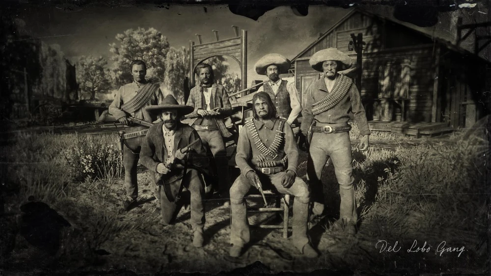 Image of the Del Lobo gang